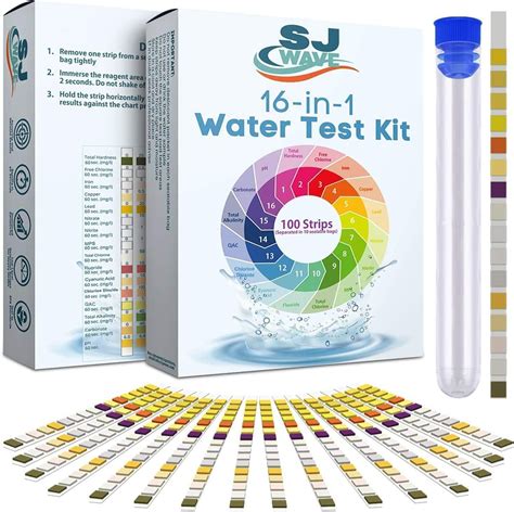 water test strip bottles|16 in 1 drinking water test kit.